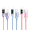 Cablu de telefon USB Mcdodo DIGITAL PRO pentru iPhone 12W 1.2m roz