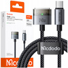 MCDODO KABEL DO ZASILACZA ŁADOWANIA MACBOOK AIR PRO USB-C MAGSAFE 3 140W 2M