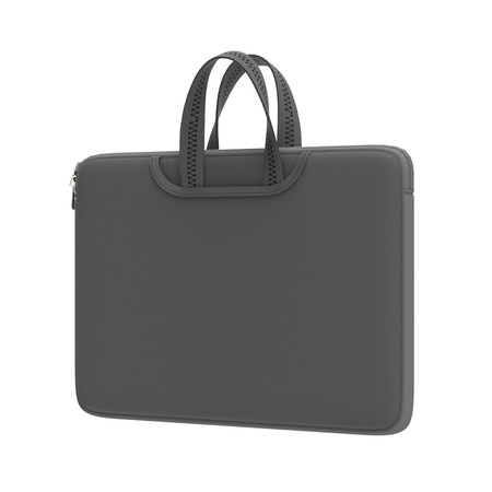BWOO neoprenowa torba na laptopa z uchwytem 15" szara