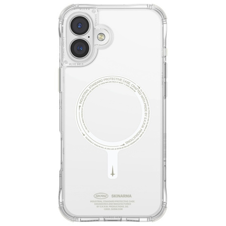 Skinarma etui Saido iPhone 16 Plus 6.7  Magnetic Charging zielony/green (niteglow)