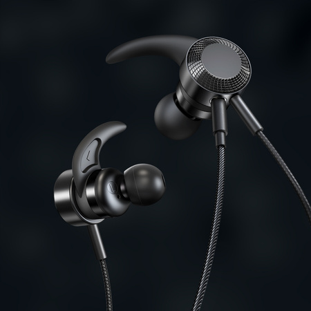 Mcdodo Headphones With Microphone Gaming for iPhone , Black