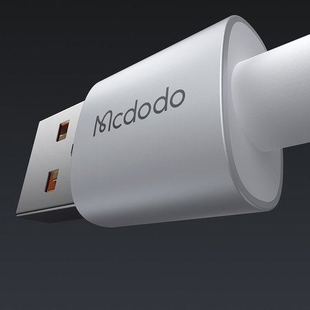 MCDODO KABEL USB SZYBKIE ŁADOWANIE DO IPHONE LIGHTNING PD 36W 1M LED BIAŁY