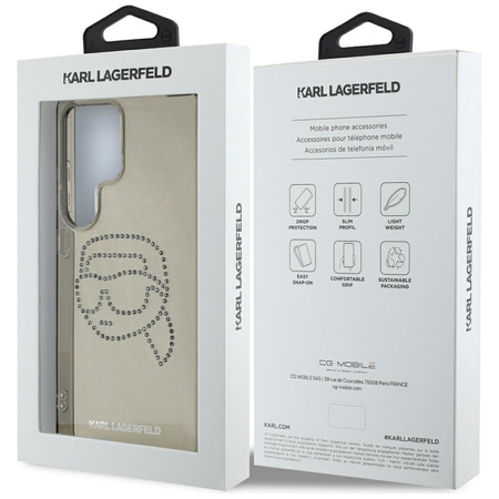 KARL LAGERFELD ETUI POKROWIEC CASE DO SAMSUNG S25 ULTRA CZARNY