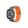 Devia pasek Deluxe Sport6 do Apple Watch 44mm/ 45mm/ 46mm/ 49mm szary-pomarańczowy