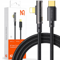 Mcdodo Kabel Prism, do iPhone, USB-C, kątowy, szybki, 36W, 1.2m