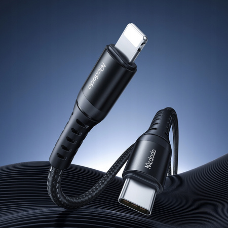 MCDODO ŁADOWARKA KABEL USB-C LIGHTNING SZYBKIE ŁADOWANIE DO IPHONE 13 14 3M