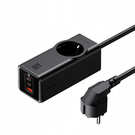 Încãrcãtor prelungitor MCDODO CA GAN 1xUSB 2xUSB-C 1xCA 70W