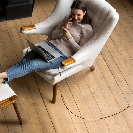 Cablu de alimentare încãrcare MCDODO MACBOOK AIR PRO USB-C MAGSAFE 3 140W 2M