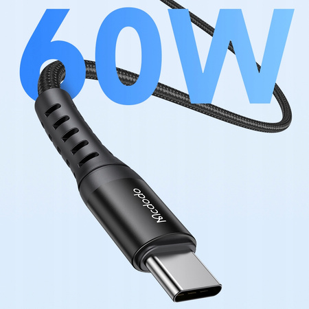 MCDODO USB-C-Kabel zum Schnellladen für Samsung und Apple USB Typ C 3A 60W 1M
