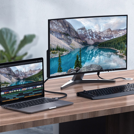 Cablu monitor VGA la VGA bidirec?ional Mcdodo, negru, 2 m