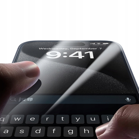 MCDODO EZ PASTE GEHÄRTETES GLAS, STARKES GLAS FÜR IPHONE 16 HÜLLE