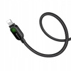 MCDODO KABEL USB-A LIGHTNING SZYBKIE ŁADOWANIE PD 12W 1M LED CZARNY