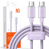 Mcdodo Mocny Super Szybki Kabel Usb-C Pd 100W 2M Fioletowy