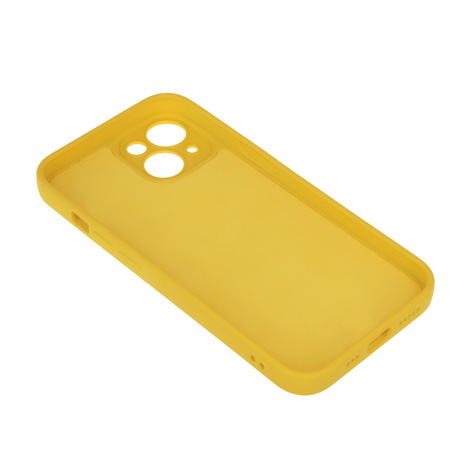 Nakładka Silicon do Xiaomi Redmi 13c 5G żółta