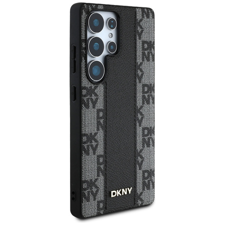 DKNY ETUI SKÓRZANE CHECKERED DO SAMSUNG GALAXY S25 ULTRA DO MAGSAFE