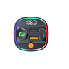 Devia transmiter FM Smart Bluetooth MP3 ładowarka samochodowa PD 30W 1x USB-C 2x USB 3A czarny