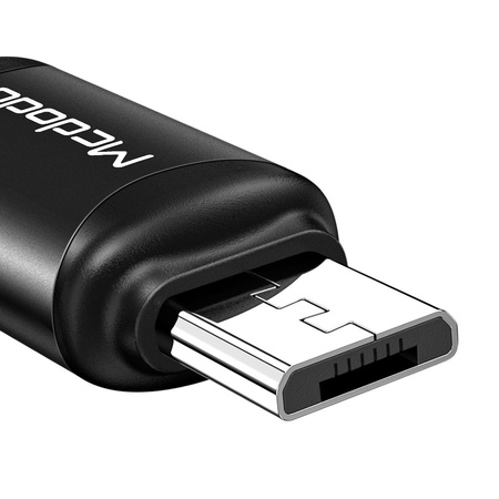 MCDODO ADAPTER PRZEJŚCIÓWKA USB-C DO MICRO USB NA USB TYP C 3A 480MBPS