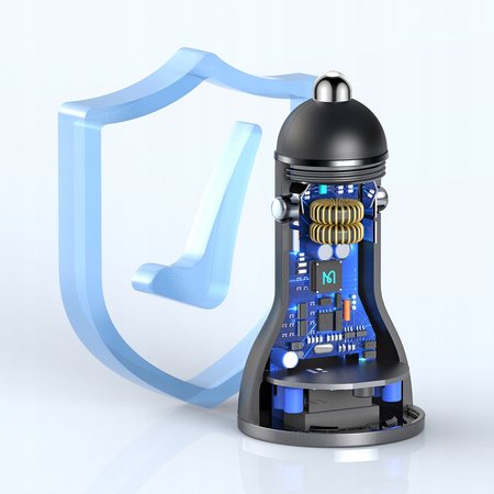 Încãrcãtor auto Mcdodo, USB/USB-C, PD 95W LCD