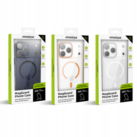 INNOSTYLE ETUI MAGNETYCZNE CASE WZMOCNIONE DO MAGSAFE IPHONE 17 PRO