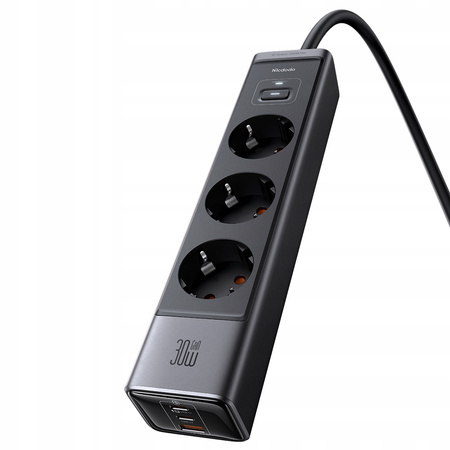 MCDODO Netzladegerät-Steckdosenleiste GAN Typ C 6X USB-C USB AC 1,5M