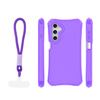 Nakładka SafePop ze smyczą do Samsung Galaxy A16 4G / A16 5G fioletowa