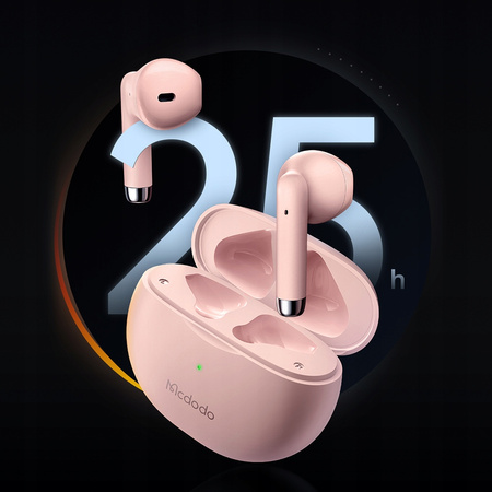 Mcdodo kabellose In-Ear-Kopfhörer mit Ladecase BT 5 pink