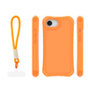 Nakładka SafePop ze smyczą do iPhone 16e / 17e pomarańczowa