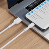 BWOO kabel USB - USB-C 1m 3A biały BO-X172C
