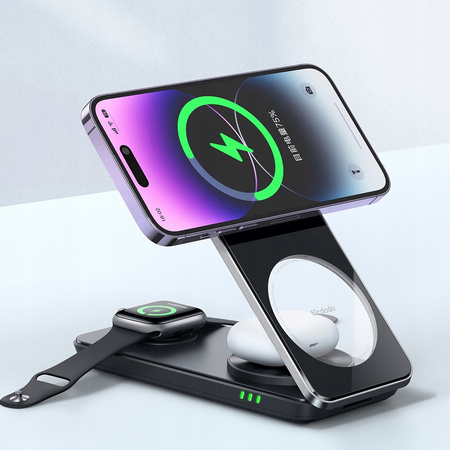 3-in-1 QI-Dockingstation für iPhone, AirPods, Watch, weiß, Mcdodo