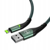 Cablu USB Lightning MCDODO cu încãrcare rapidã 36W pentru iPhone 13/14, 1M, LED Verde