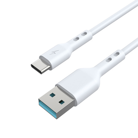 BWOO kabel USB - USB-C 1m 3A biały BO-X172C