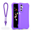 Nakładka SafePop ze smyczą do Samsung Galaxy A16 4G / A16 5G fioletowa