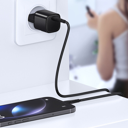 MCDODO SZYBKA ŁADOWARKA SIECIOWA ZASILACZ DO IPHONA TYP C USB-C 20W KABEL