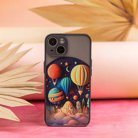 Nakładka Ultra Trendy do iPhone 12 6,1" Travel czarna