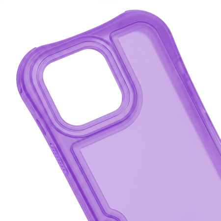 Nakładka SafePop ze smyczą do iPhone 15 Pro 6,1" fioletowa
