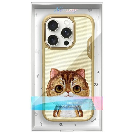 NIMMY ETUI POKROWIEC DO IPHONE 16 PRO MAX 6.9 BIG EYED PET 2.0 CAT OCHRONNE