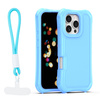Nakładka SafePop ze smyczą do iPhone 16 Pro 6,3" niebieska