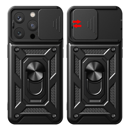Nakładka Defender Slide do iPhone 16 6,1" czarna