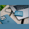 Dysk Zewnętrzny Verbatim Snapback SSD 1TB USB-C niebieski 32075
