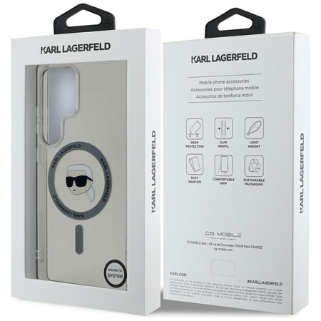 KARL LAGERFELD POKROWIEC MAGNETYCZNY KARL HEAD DO SAMSUNG GALAXY S25 ULTRA