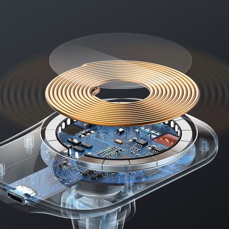 Mcdodo Autohalterung mit magnetischem Ladegerät für iPhone 12 und 13, weiß