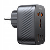 MCDODO PRZEJŚCIÓWKA ŁADOWARKA ADAPTER PODRÓŻNY WTYCZKA EU 2 USB-C 1 USB-A