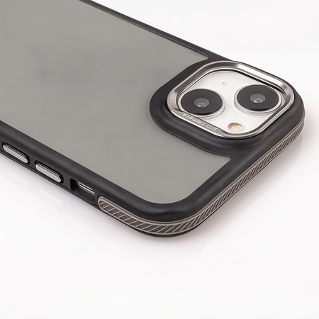 Nakładka Crystal Black do Samsung Galaxy M15 5G szara