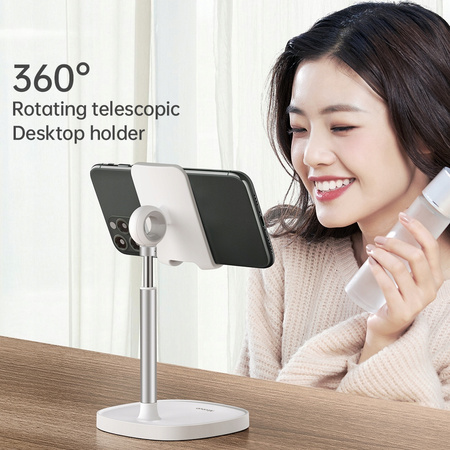 Stojak, Uchwyt na telefon, Stabilny, Biały, Mcdodo