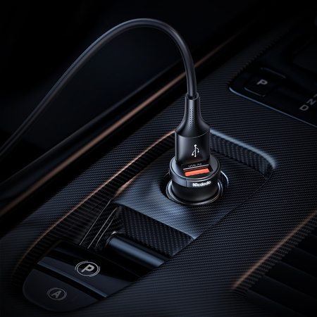 Încãrcãtor auto rapid ?i puternic MCDODO pentru telefon mic, 2x USB 15.5W LED