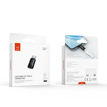 Mcdodo Handyadapter, für iPhone Typ-C, schwarz