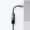 MCDODO KABEL USB-C USB-C SZYBKIE ŁADOWANIE USB TYP C PD 240W 1M LED CZARNY
