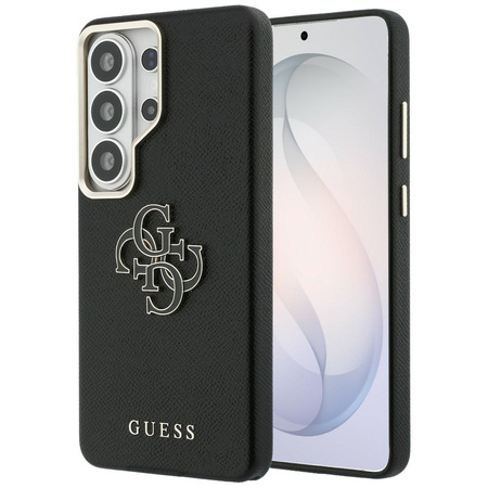Etui Guess Grained Big 4G Metal Logo do Samsung Galaxy S26 Ultra czarny