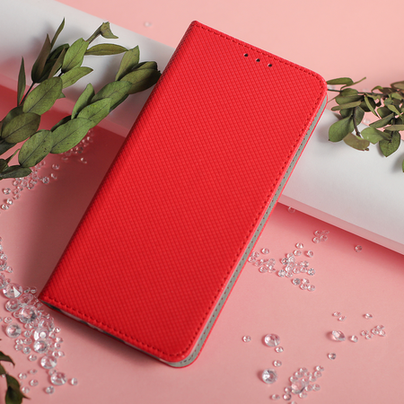 Etui Smart Magnet do Oppo A6 4G / A6 5G / A6X 4G / A6X 5G / A6S 4G / A6S 5G Global czerwone