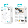 BWOO ładowarka sieciowa 20W PD CDA159 USB-C + kabel USB-C - Lightning biała